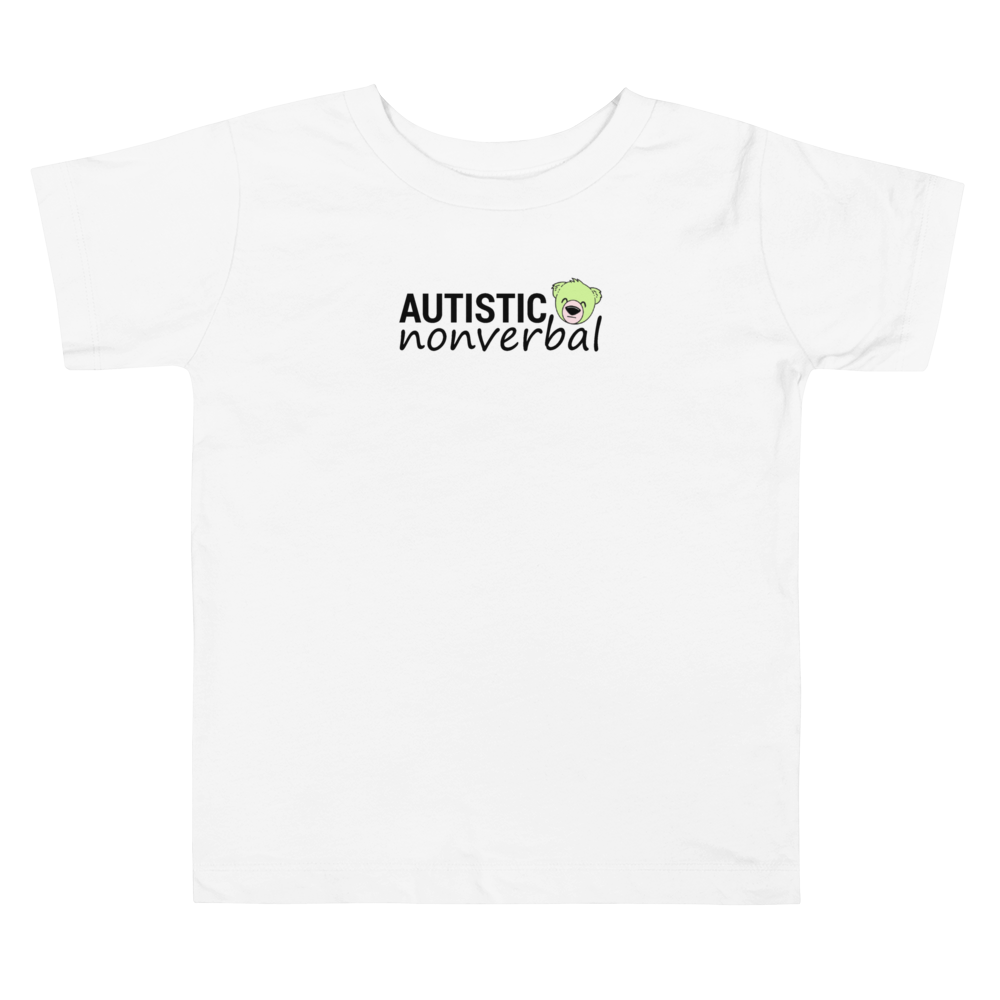 Autistic Nonverbal Toddler Tee (White)