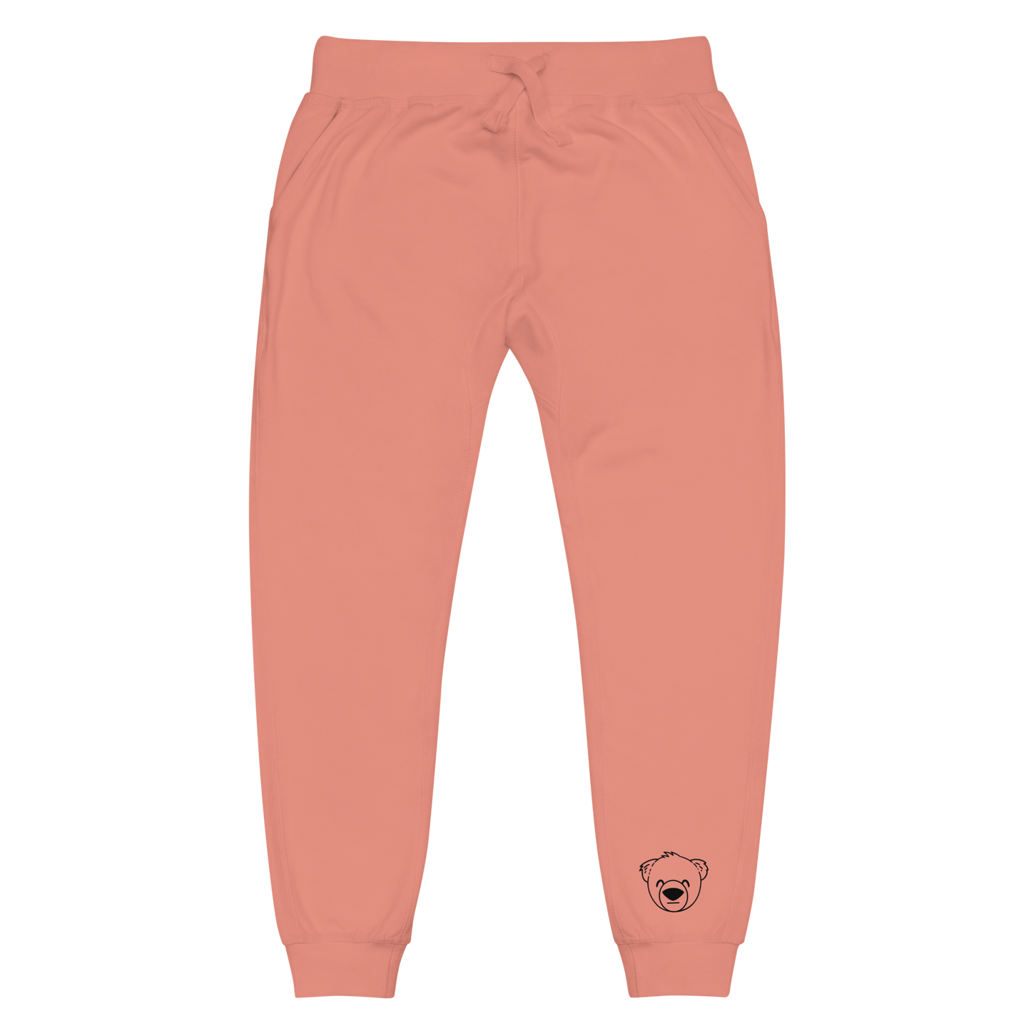 WeBearish Fleece Sweatpants (Dusty Rose)