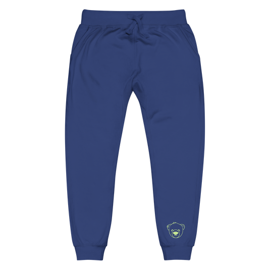 WeBearish Fleece Sweatpants (Blue)