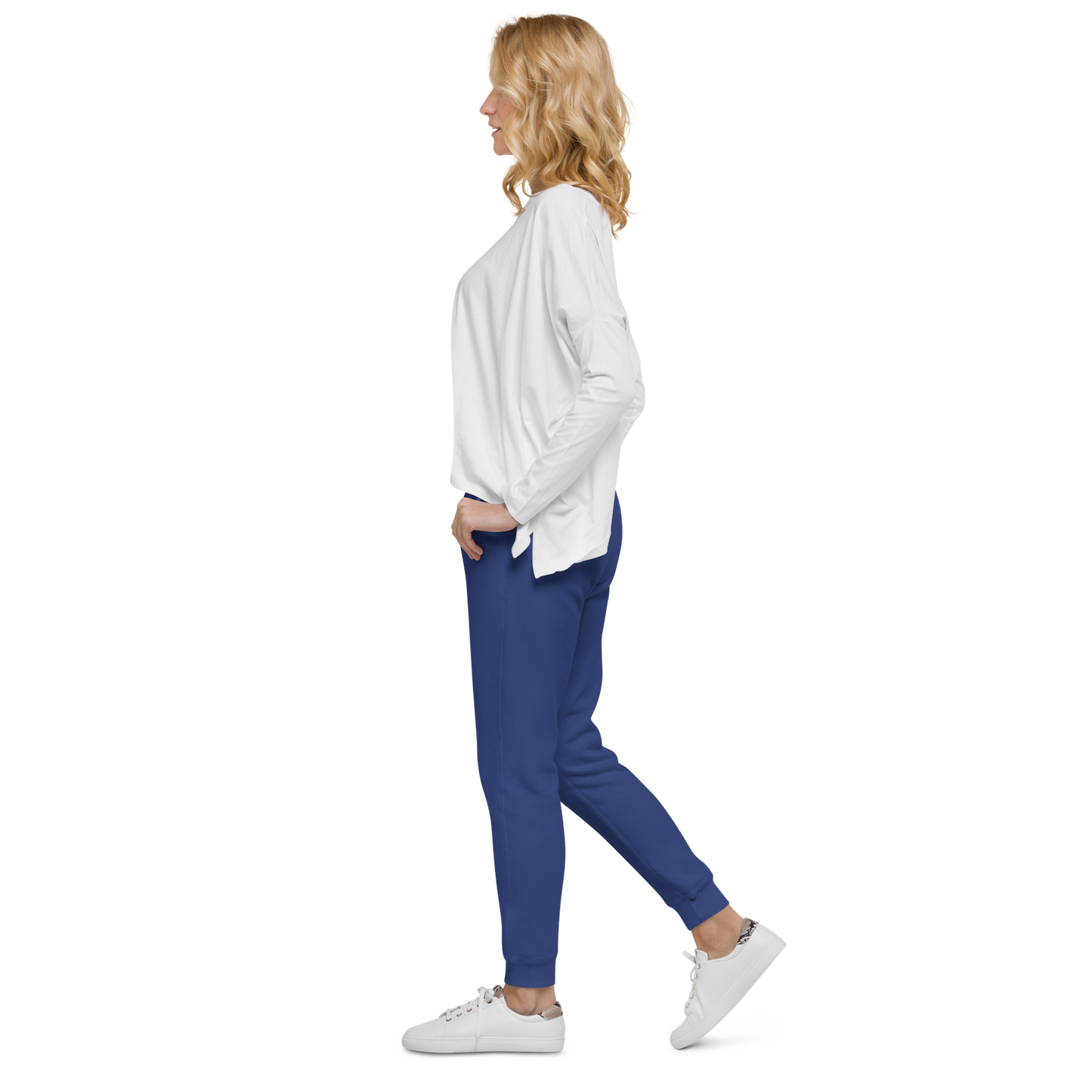 WeBearish Fleece Sweatpants (Blue)