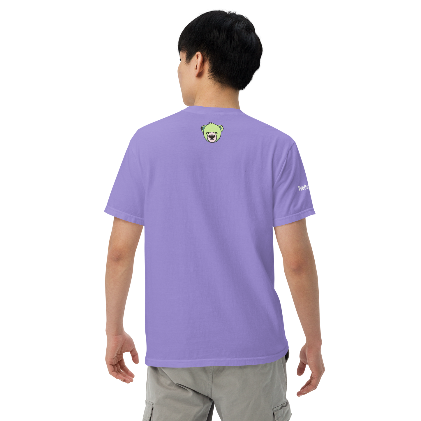 WeBearish Men’s Heavyweight T-shirt (Iris)