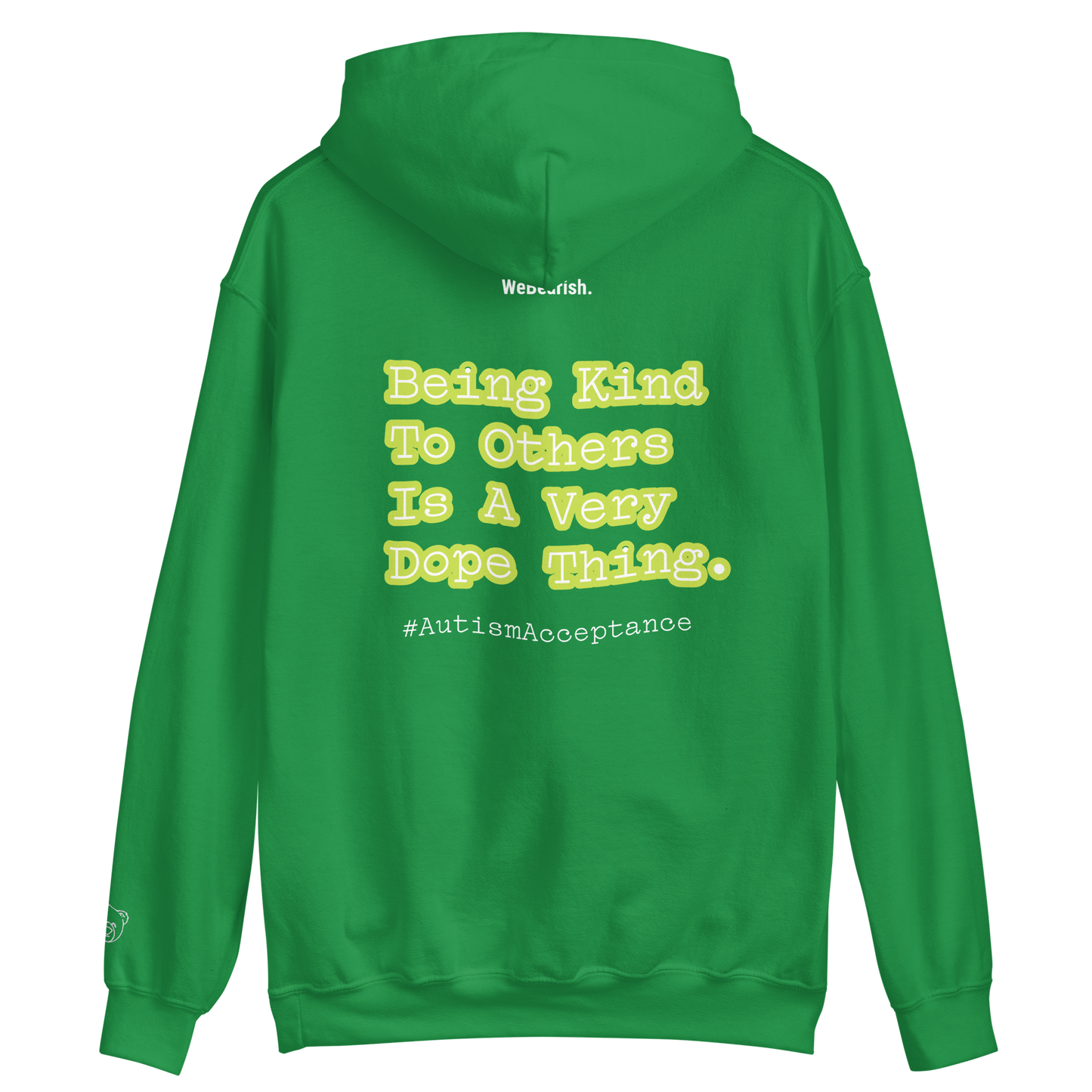 WeBearish Autism Acceptance Hoodie (Green)