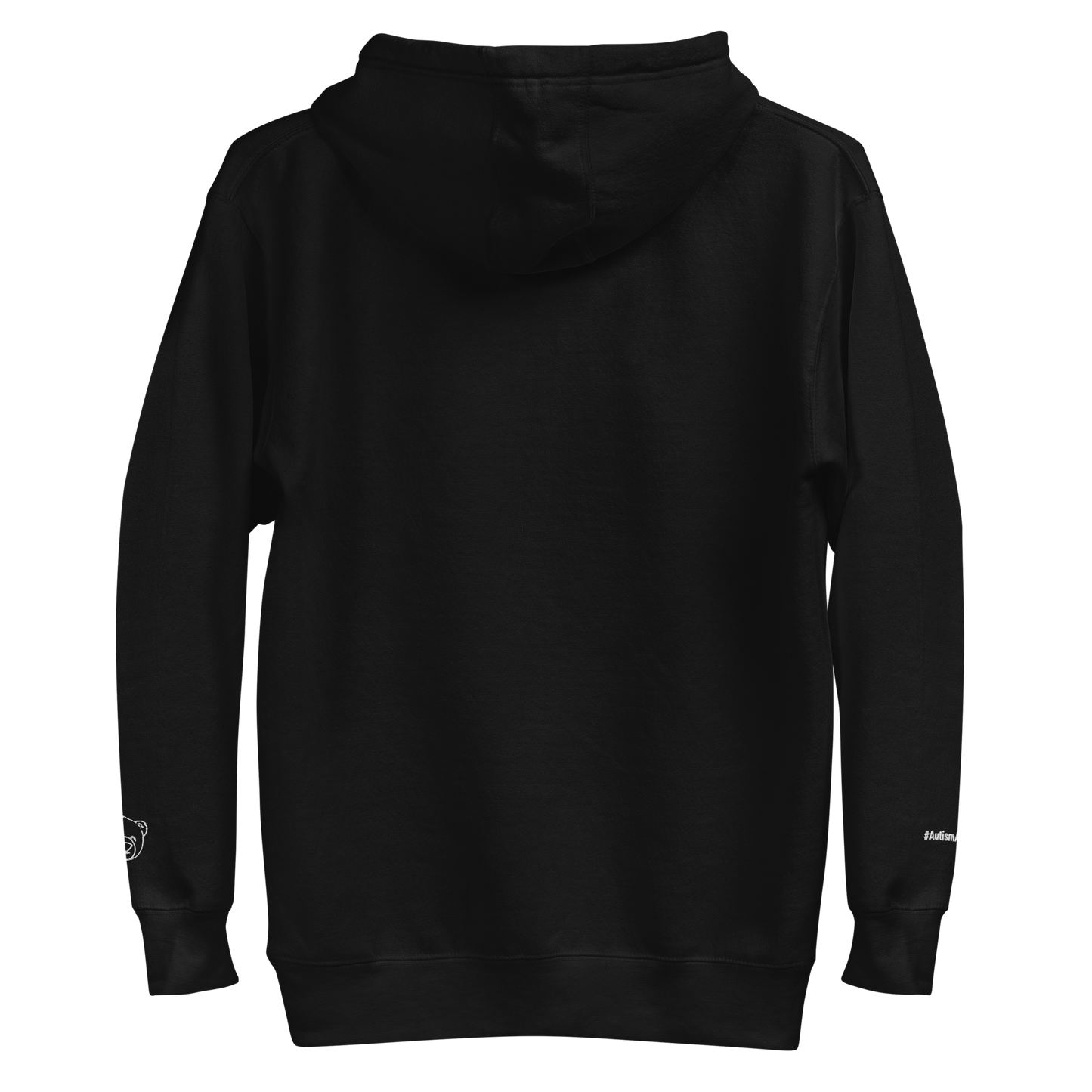 WeBearish Autism Acceptance Unisex Hoodie (Black)