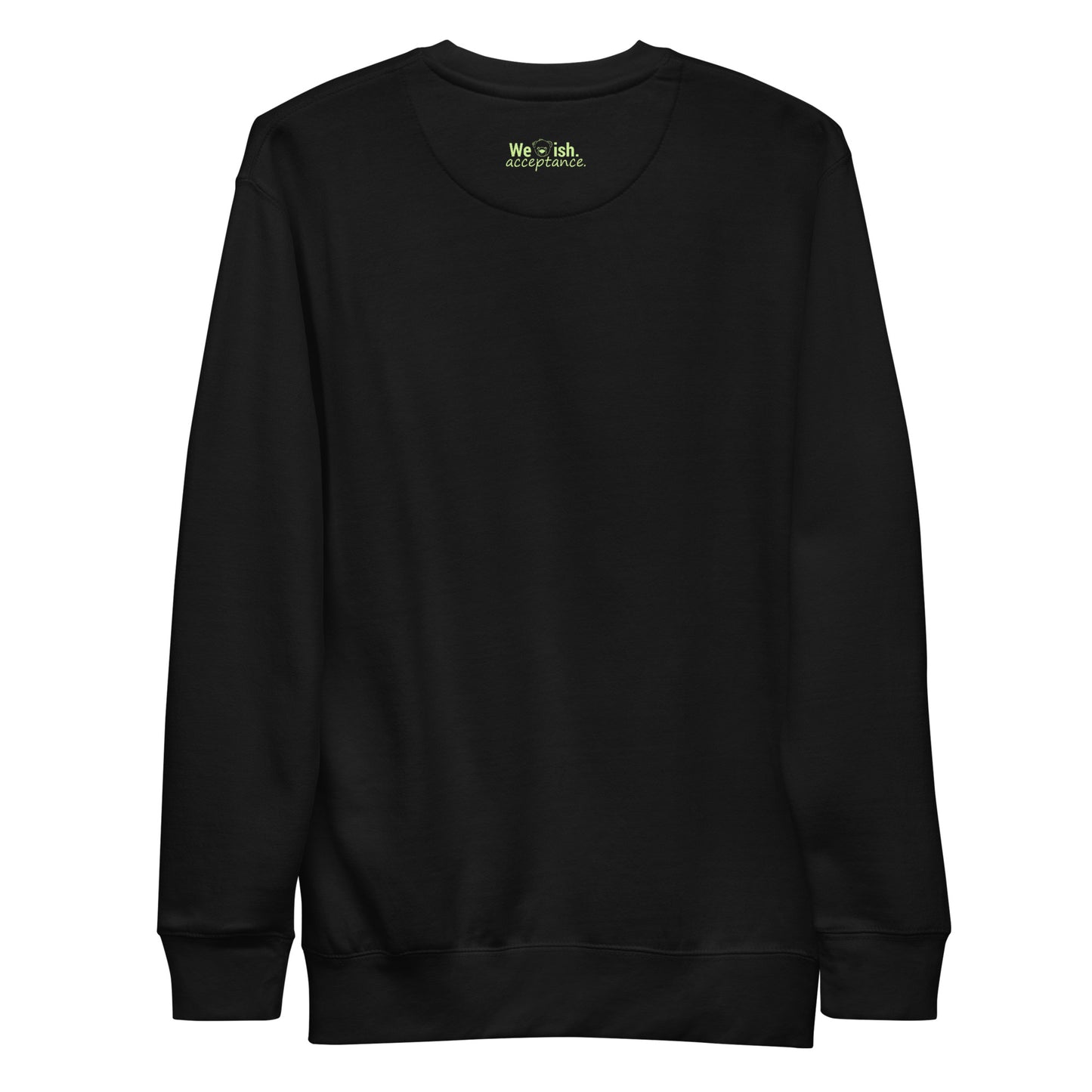 WeBearish Acceptance - Premium Sweatshirt (Black)