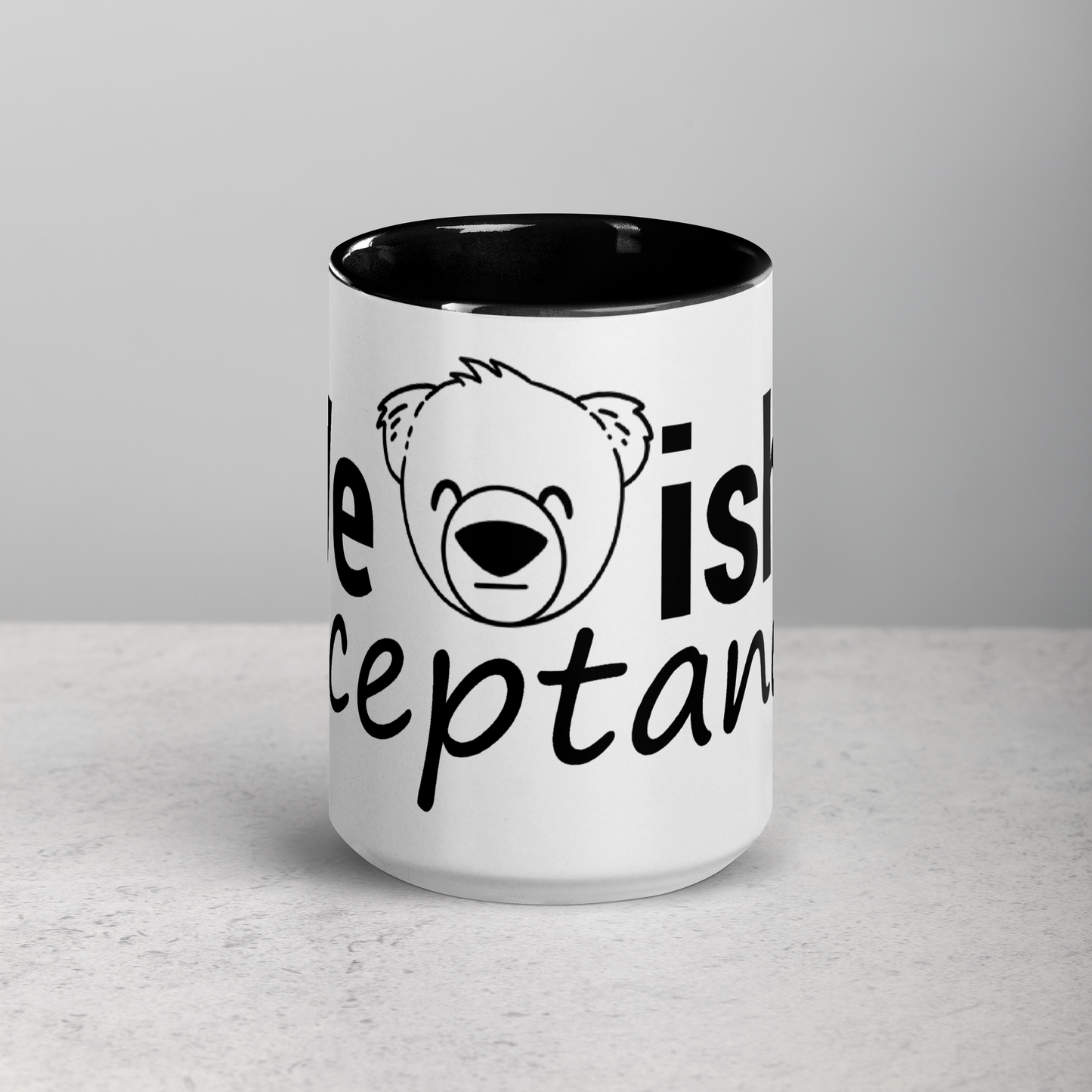 WeBearish Acceptance Mug (Black)