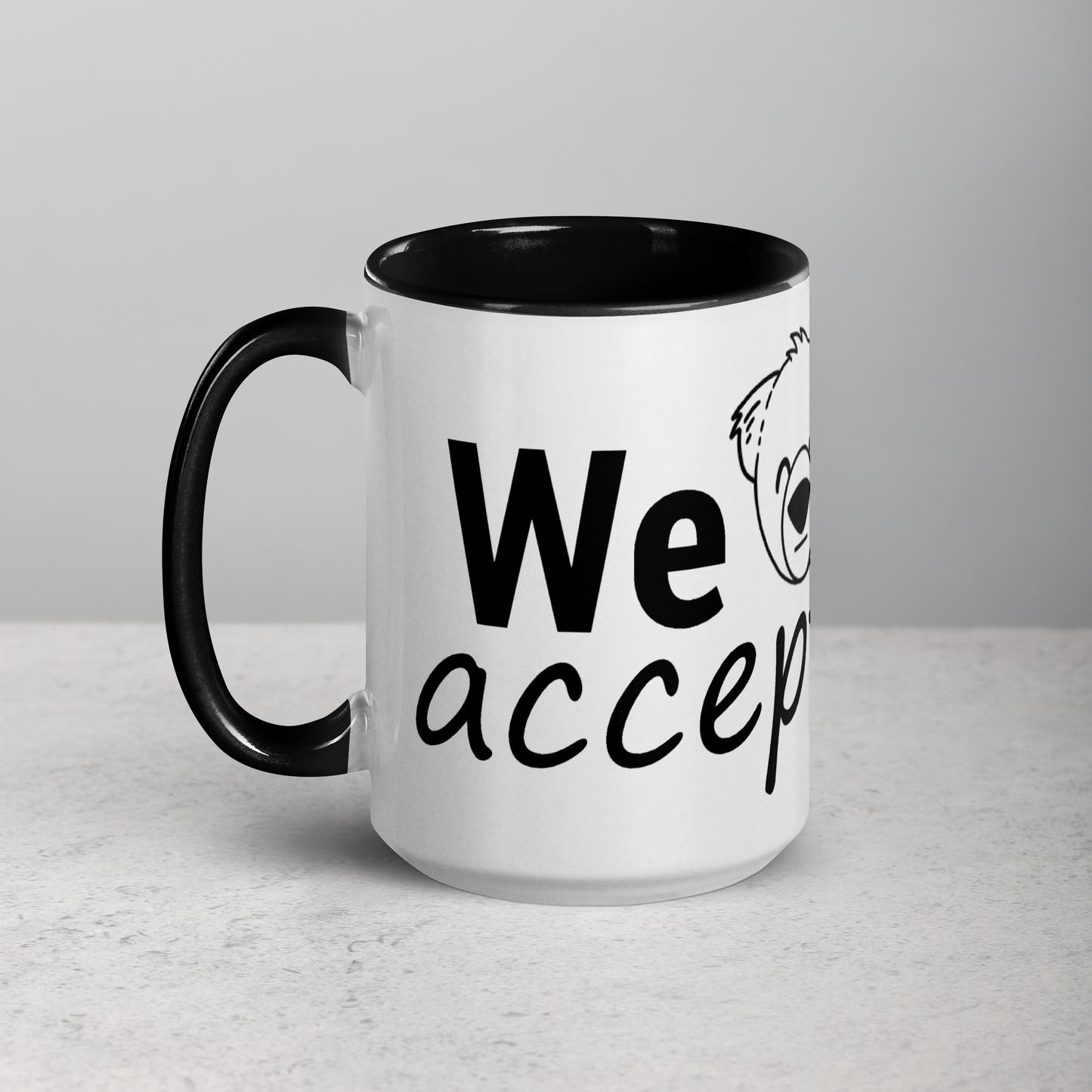 WeBearish Acceptance Mug (Black)
