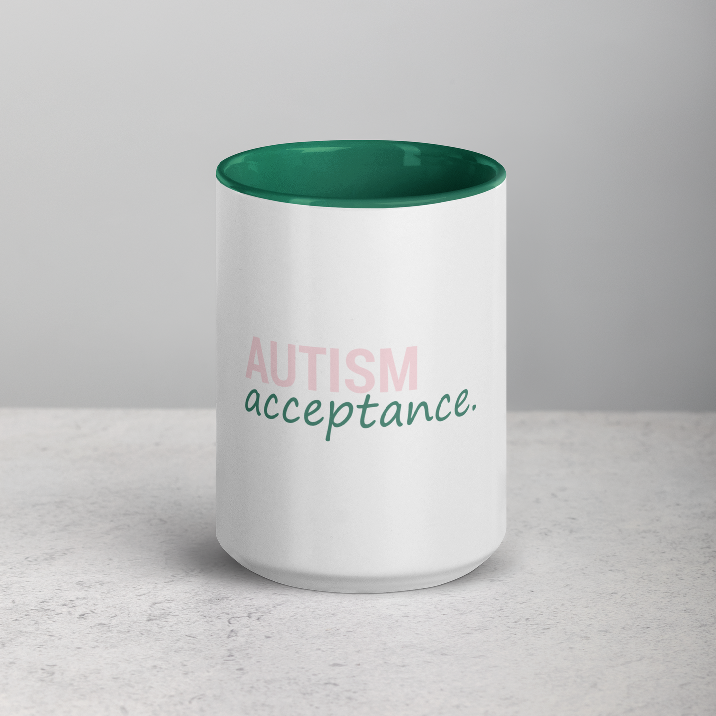Autism Acceptance Mug (Green)