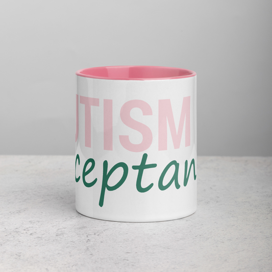 Autism Acceptance Mug (Pink)