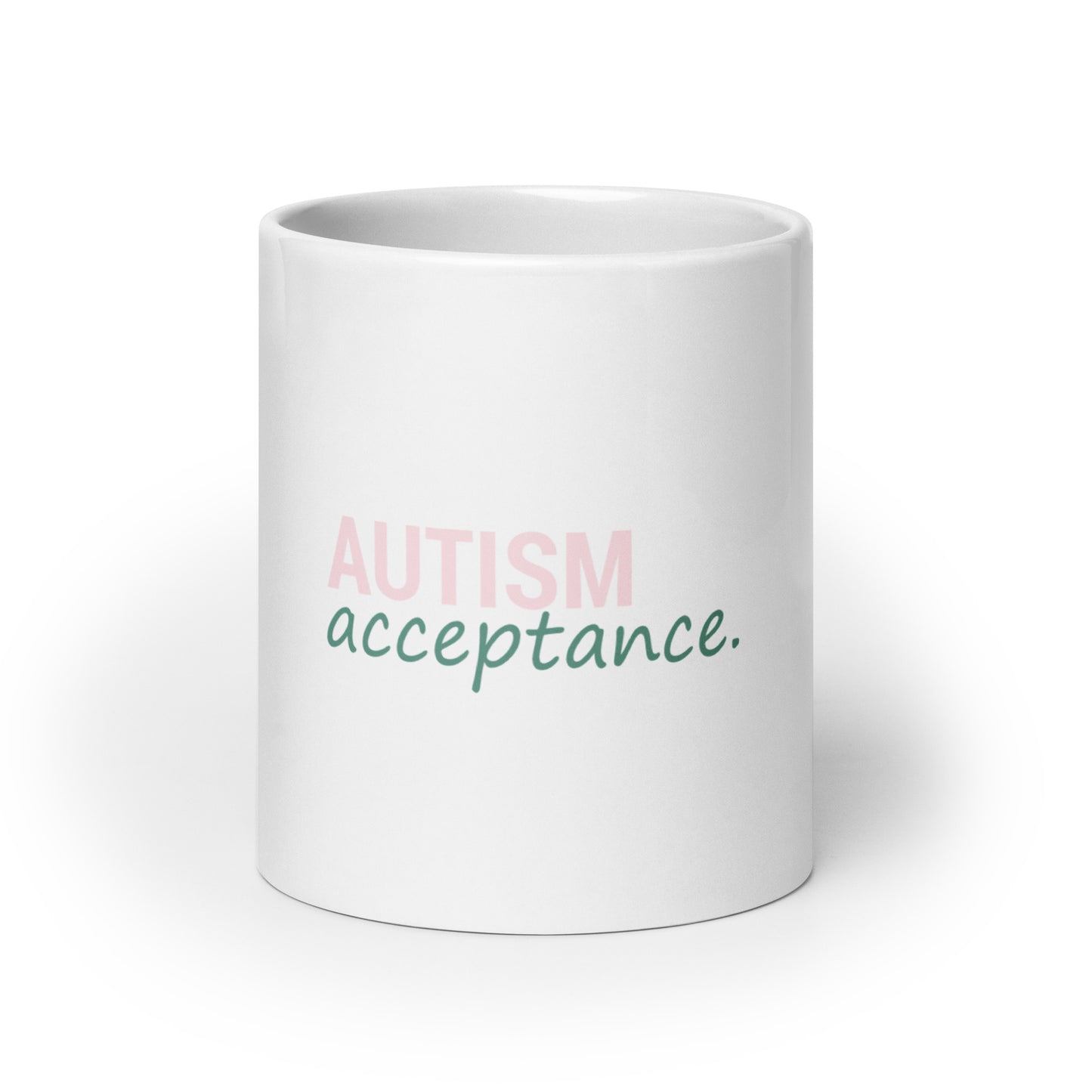 Autism Acceptance Mug (White)