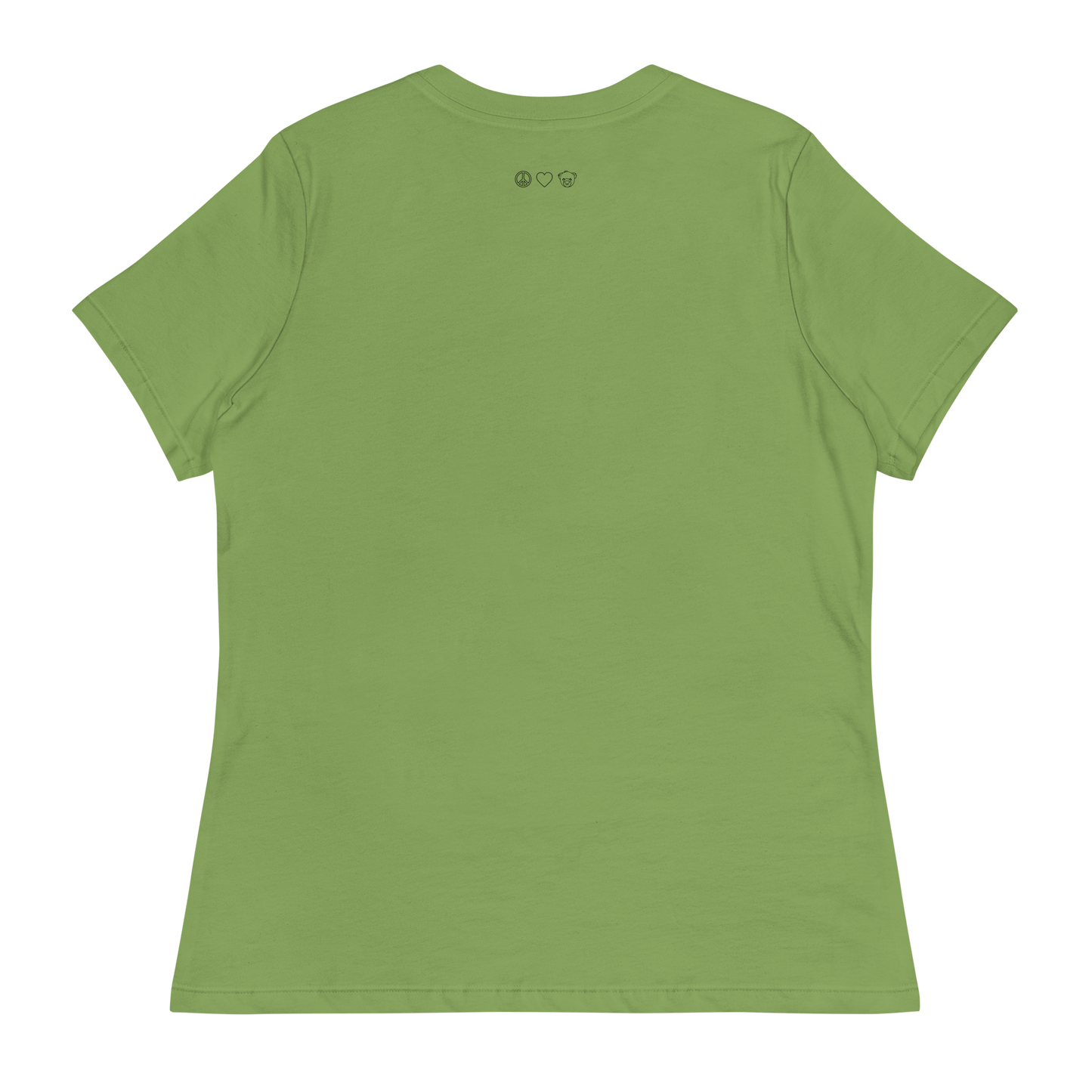 WeBearish Acceptance Women's Green Leaf T-Shirt