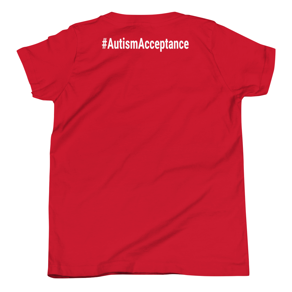 WeBearish Autism Acceptance Kids Shirt (Red)