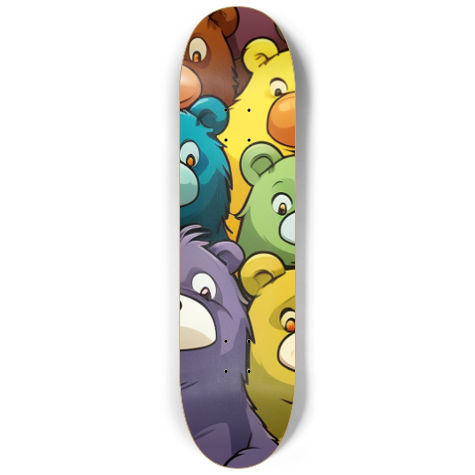 Skating With Bears Skateboard