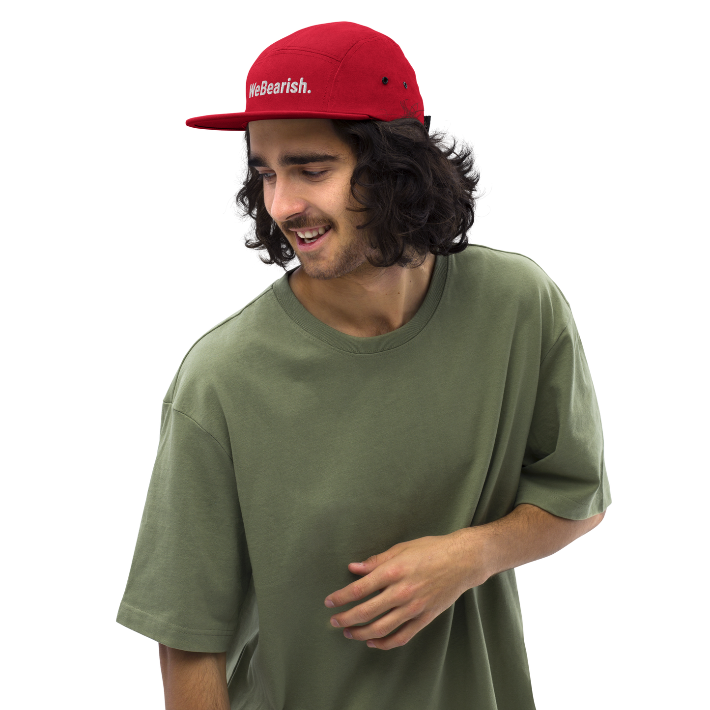 WeBearish Cap (Red/White)