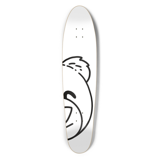WeBearish White Longboard