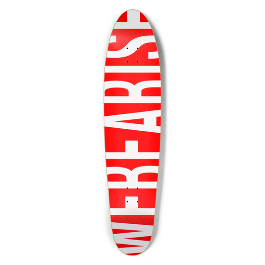 WeBearish Red Longboard