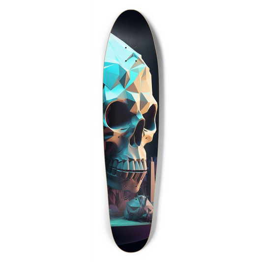 Shaped Skull Longboard