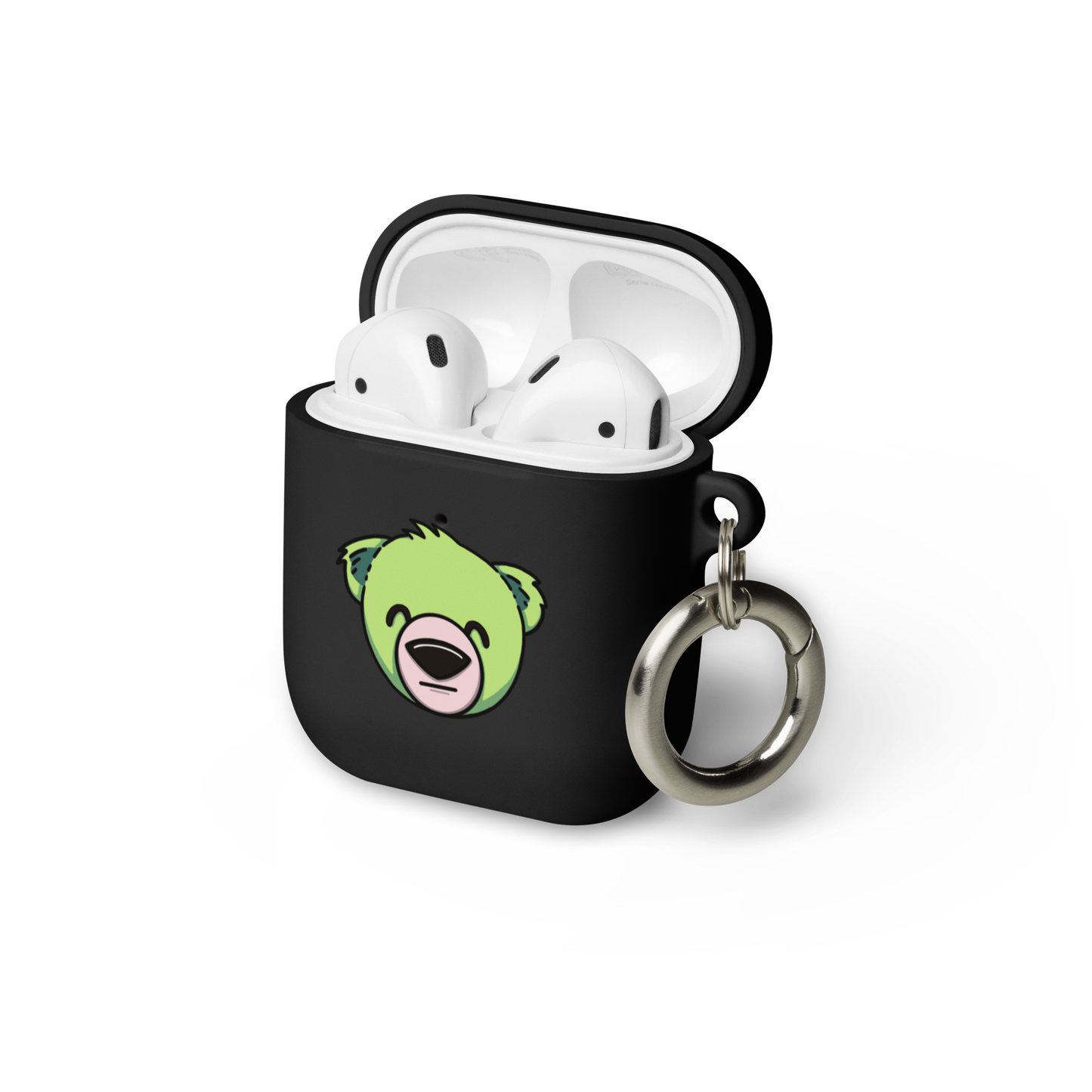 WeBearish AirPods® Case (Black/Green)