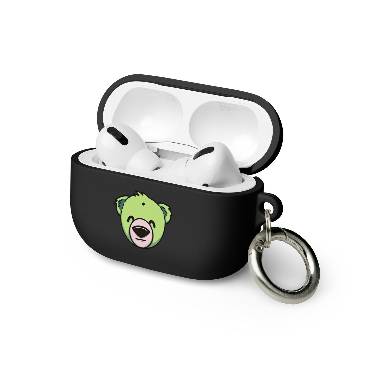 WeBearish AirPods® Case (Black/Green)
