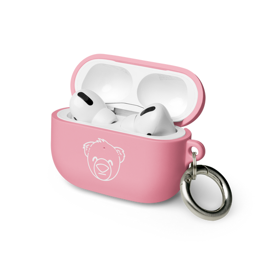 WeBearish AirPods® Case (Pink/White)