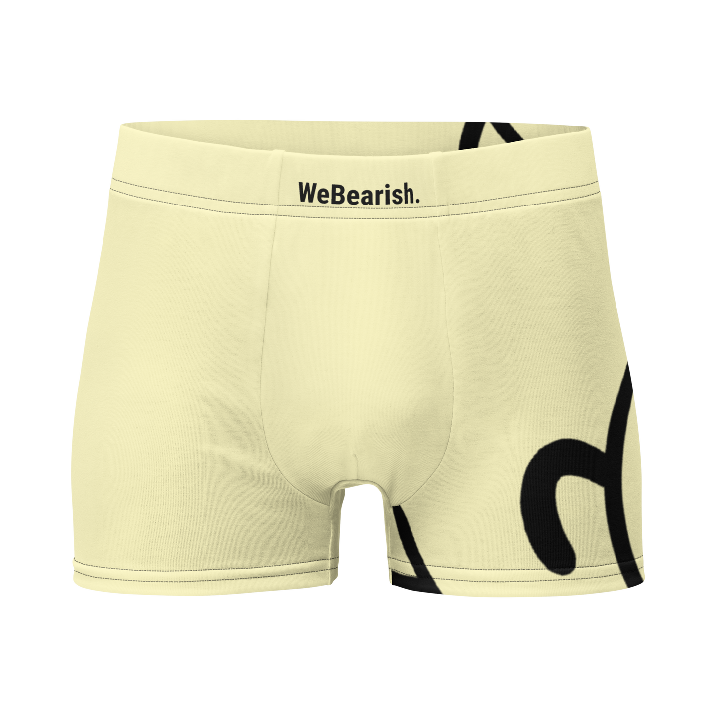WeBearish Boxer Briefs (Yellow/Black)