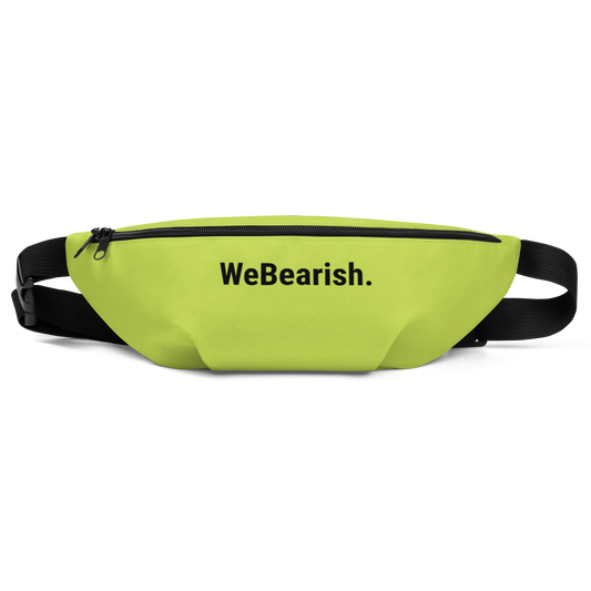 WeBearish Fanny Pack (Green/Black)