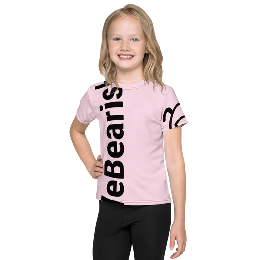 WeBearish Kid's T-shirt (Pink/Black)