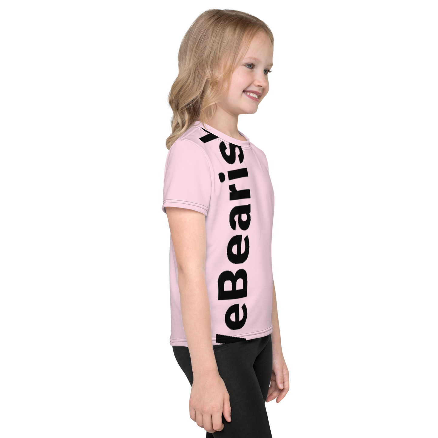 WeBearish Kid's T-shirt (Pink/Black)