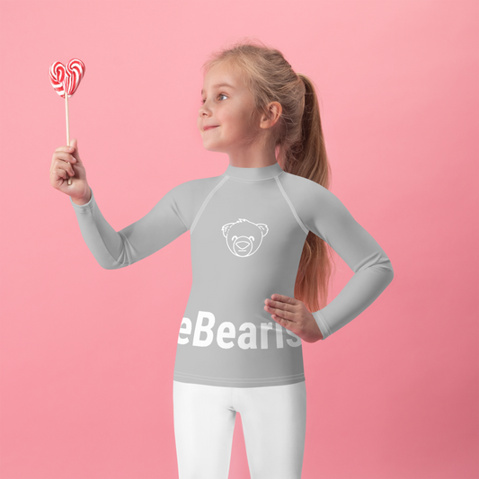 Kids Rash Guard (Grey) - WeBeairsh Acceptance