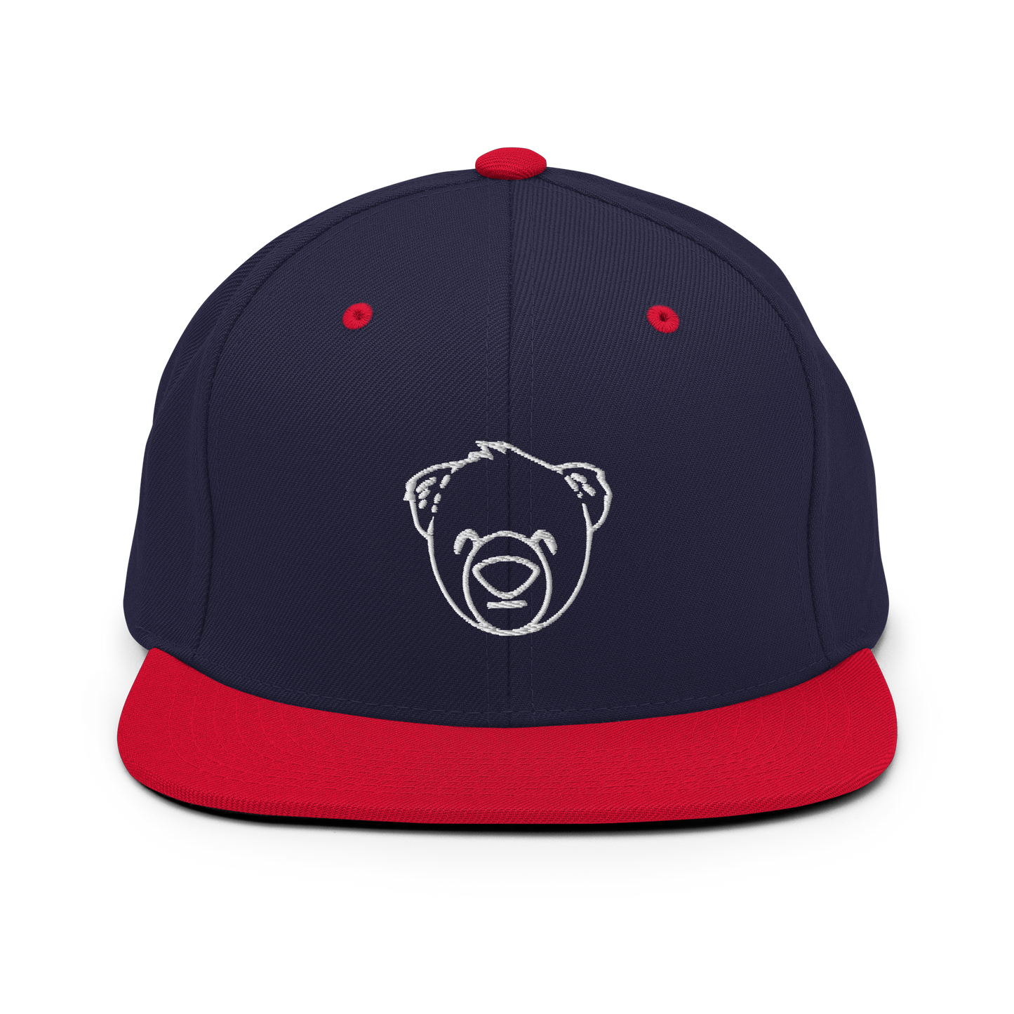 WeBearish Red, White & Blue Snapback Hat