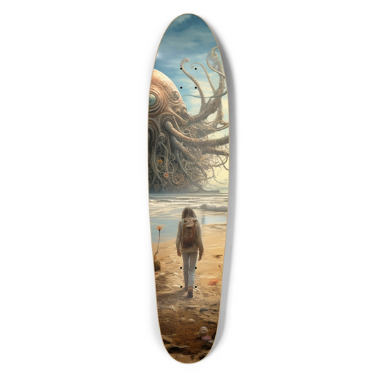 Futuristic Beach Longboard