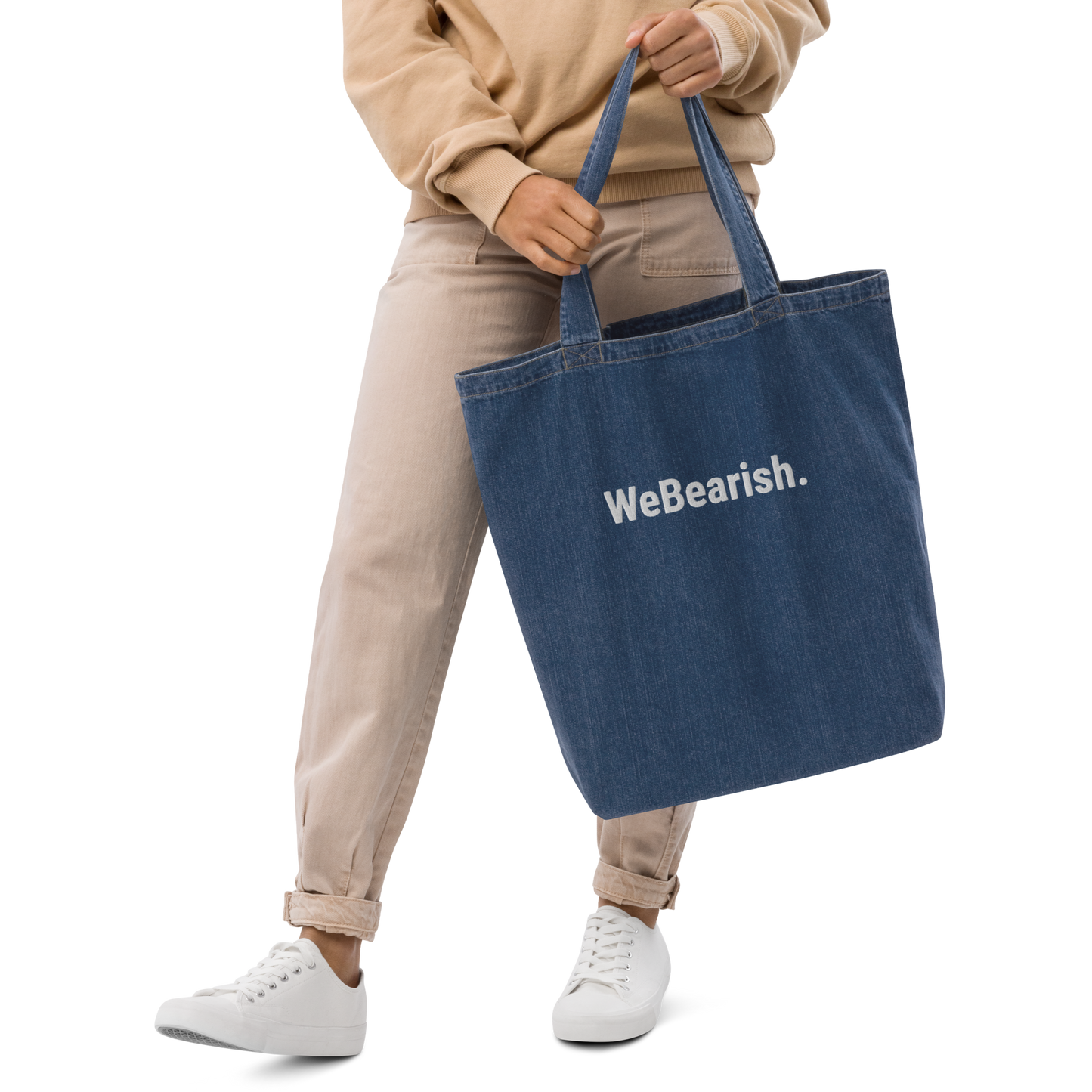 WeBearish Denim Tote
