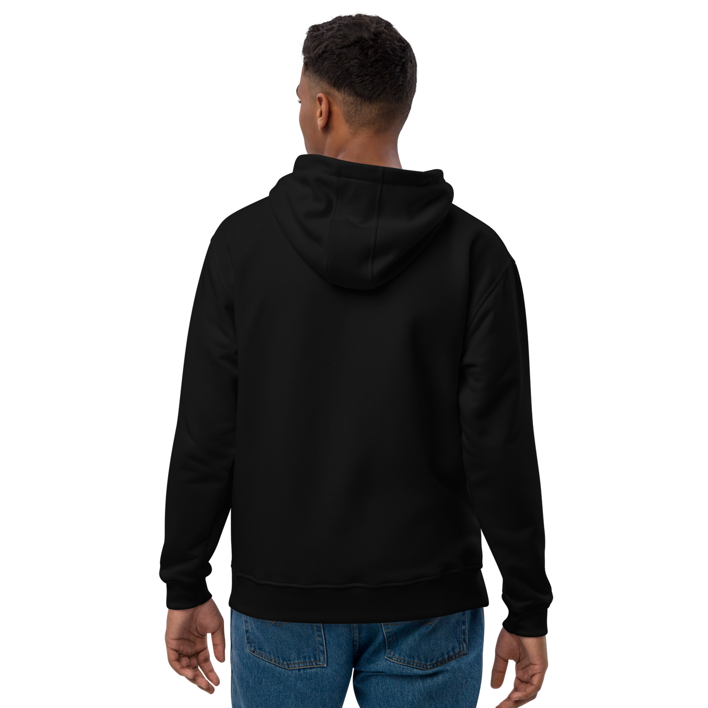 WeBearish Acceptance - Small Logo Hoodie (Black/White)