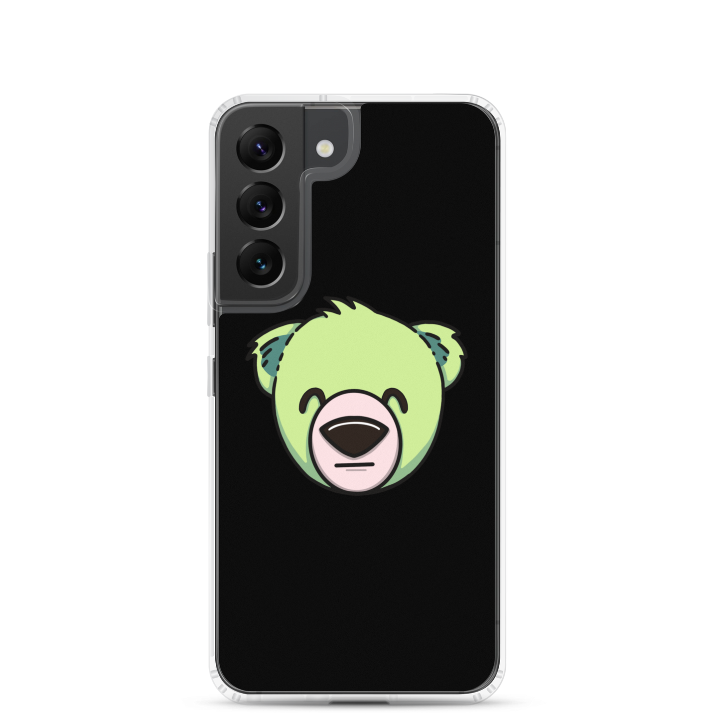 WeBearish Samsung® Phone Case (Black/Green)