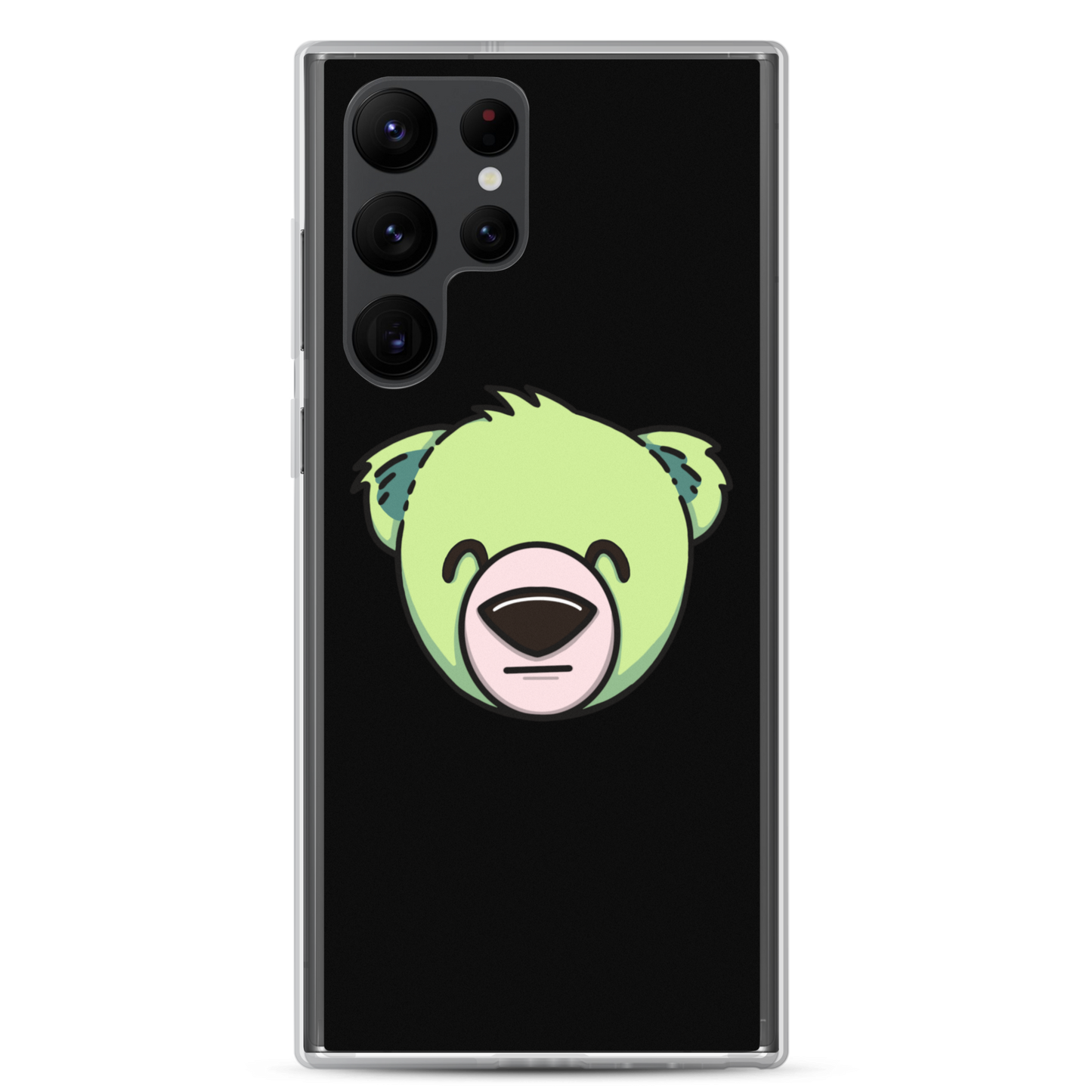 WeBearish Samsung® Phone Case (Black/Green)
