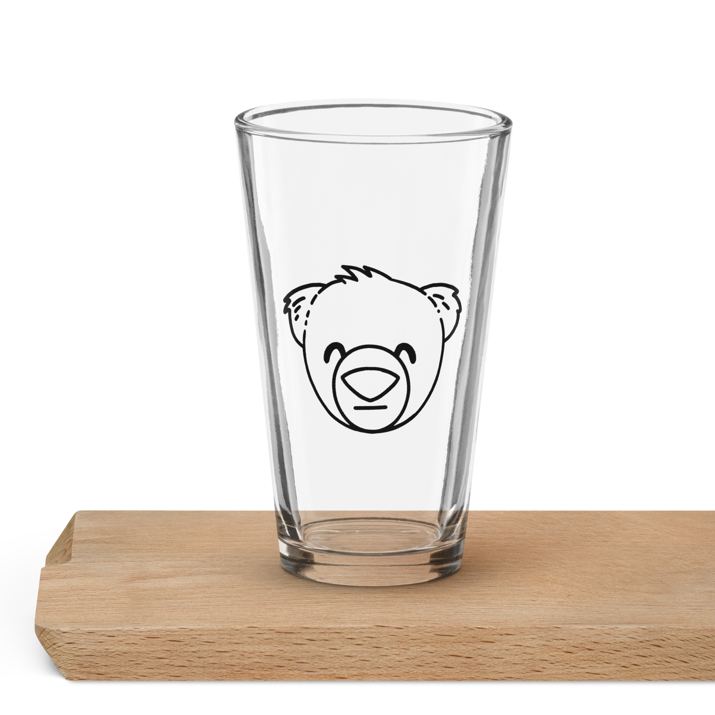 WeBearish Pint Glass 16oz