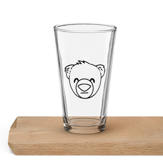 WeBearish Pint Glass 16oz