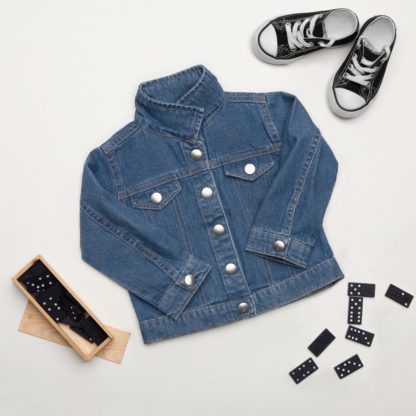 WeBearish Baby and Toddler Denim Jacket