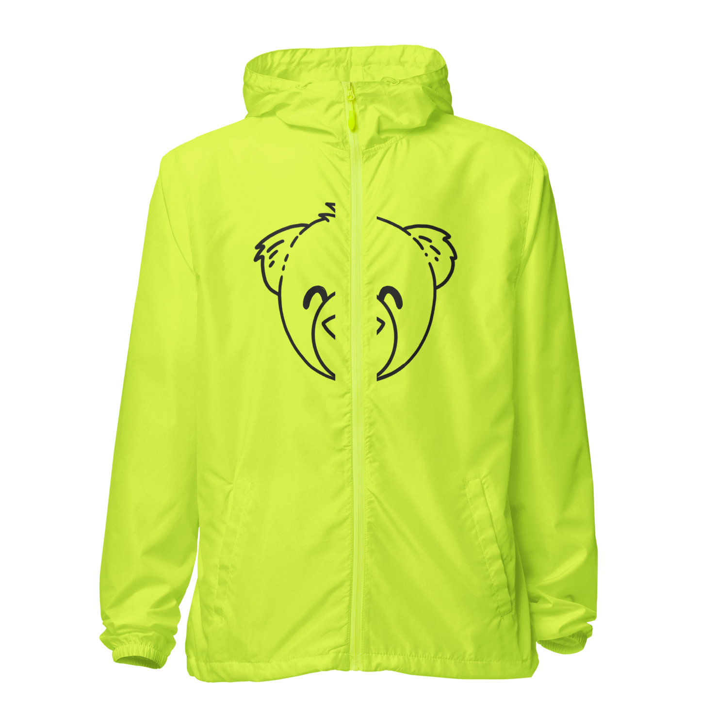WeBearish Windbreaker (Safety Green)