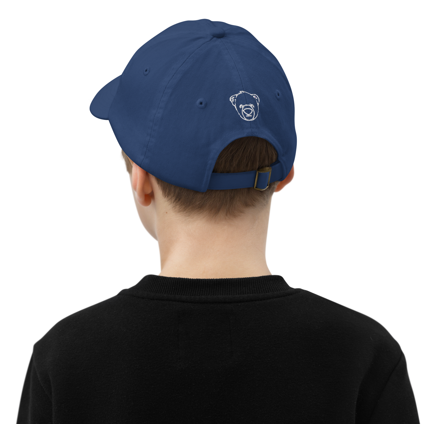 Youth Baseball Cap (Blue/White) - WeBearish Acceptance